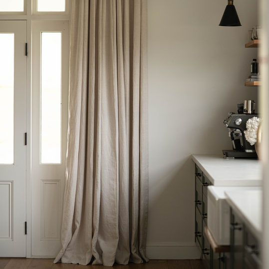 Madison Solid Linen Drapes