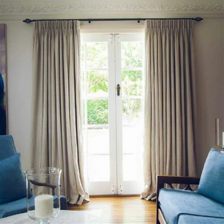 Madison Solid Linen Drapes