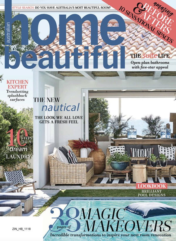 Cover of Australian Home Beautiful, November 2018