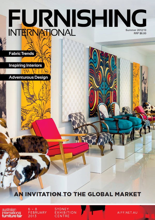 Cover of Furnishing International, Summer 2012/13