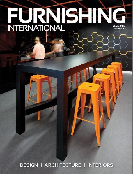 Cover of Furnishing International, Winter 2012