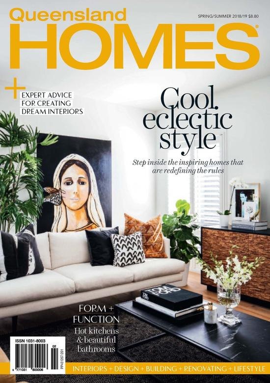 Cover of Queensland Homes, Spring/Summer 2018/19